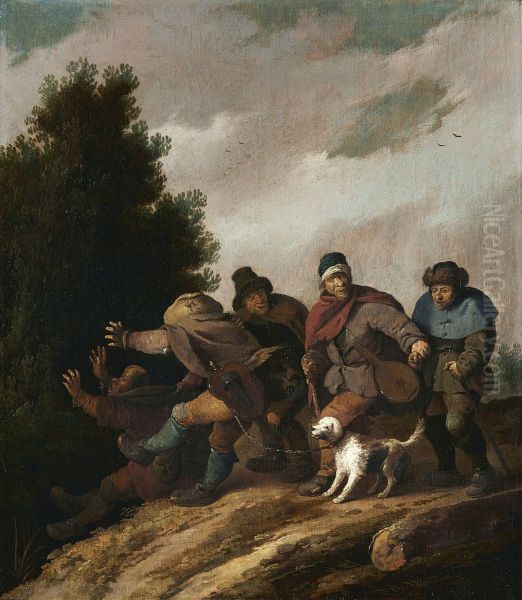 Parable of the blind leading the blind - view 1