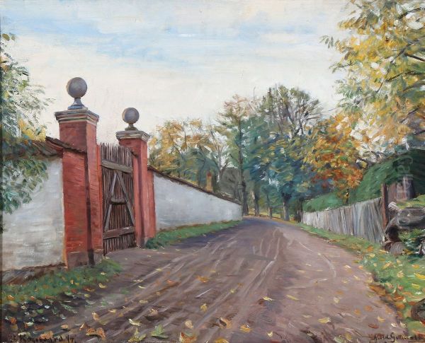 An old Garden Gate, Kogegaard. - view 1