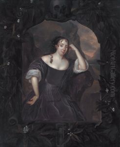 Albertine Agnes, Prinses van Oranje, Vorstin van Nassau-Dietz (1634-1696) by Johannes Mytens