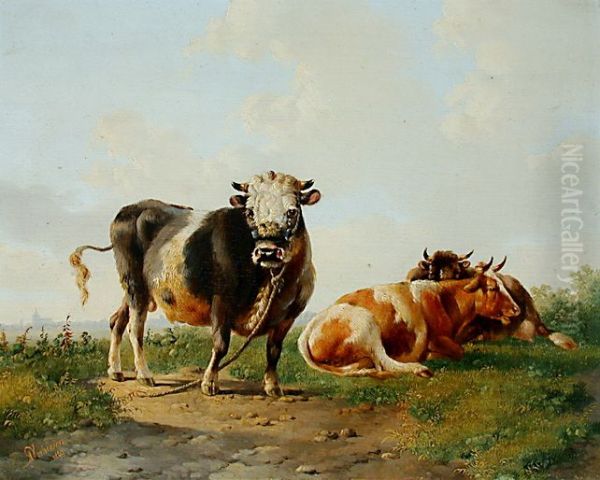 Three Cows - view 1