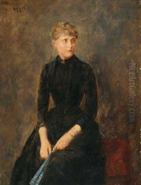 Portrait of the singer Hedwig Helbig - view 1