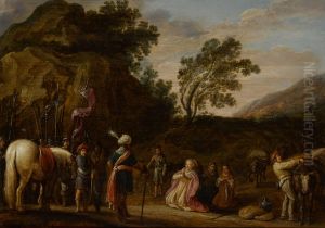 The Meeting of David and Abigail by unknown