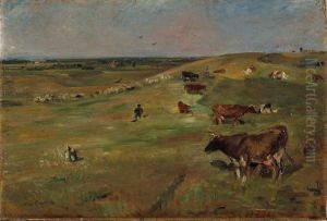 Kuhweide by Lovis (Franz Heinrich Louis) Corinth