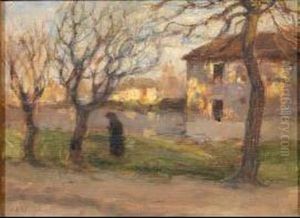 Paesaggio Autunnale by Vittore Antonio Cargnel