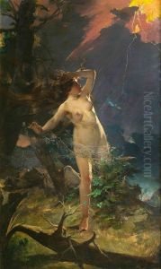 Milda. Lithuanian Goddess by Kazimierz Alchimowicz