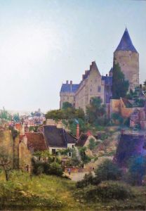 Schloss Chateaudun by Prosper Galerne