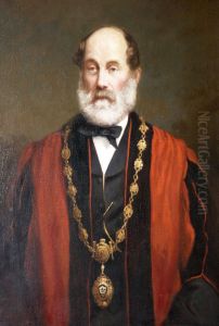 Alderman Nathaniel Chapple, Mayor of Torrington (1871, 1879 & 1889) by Henry Jamyn Brooks