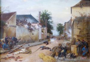 Barricade tour in Chateaudun (1870)