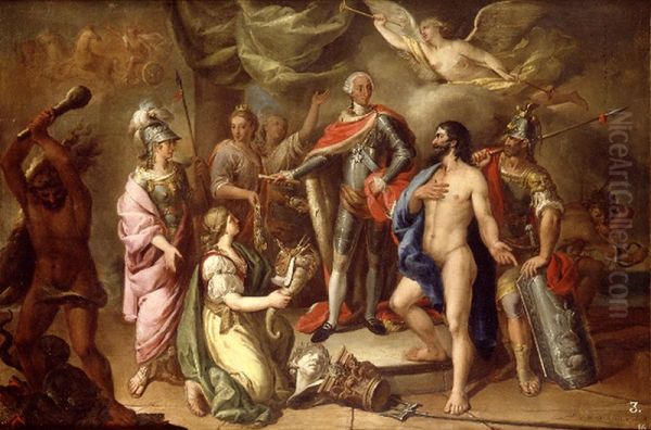 Alegoria de Carlos III (1783) - view 1