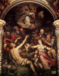 Alegoria de la Inmaculada Concepcion by Luis de Vargas