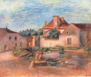 The Farm in Essoyes by Pierre Auguste Renoir