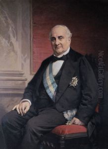 Alejandro Mon y Menendez by Jose Casado del Alisal