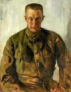 Portrait of Aleksandr Kerenski by Isaak Brodsky