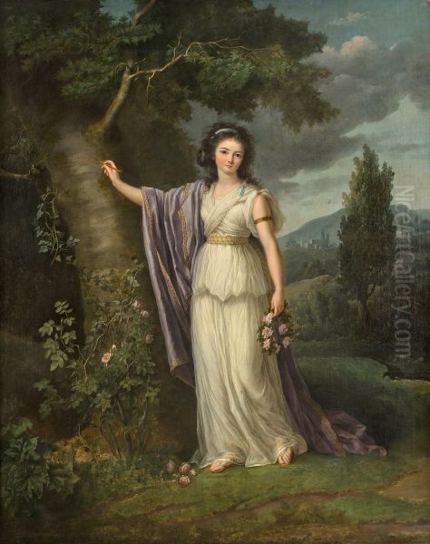 Portrait de Mlle de Genlis - view 1