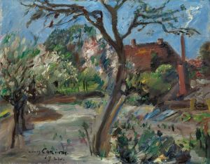 Landscape in early spring by Lovis (Franz Heinrich Louis) Corinth