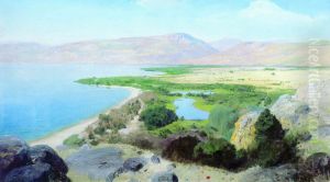 Genisaretskoe ozero by Vasily Polenov