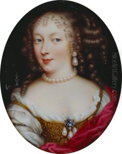 Henrietta, Duchess of Orleans (1644-1670) by Jean Petitot