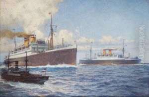 Hamburg Ship by Alexander Kircher