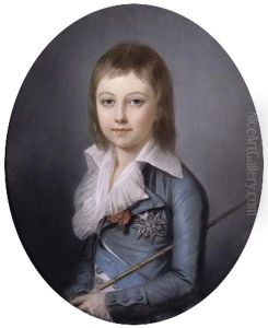 Portrait of Dauphin Louis Charles of France (1785-1795) by Alexander Kucharsky