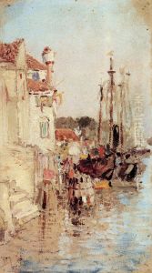 Venecia. Kanaly by Vasily Polenov