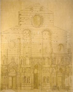 Erste Fassade des Doms von Florenz