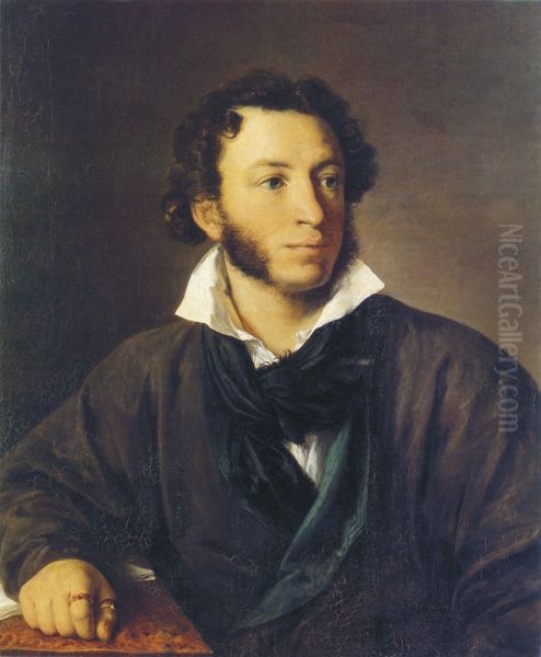 Portrait of Alexander Pushkin. - view 1