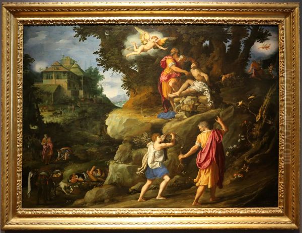 The Sacrifice of Isaac - view 1