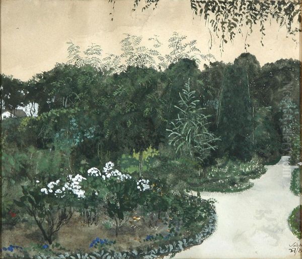 A spring garden. - view 1