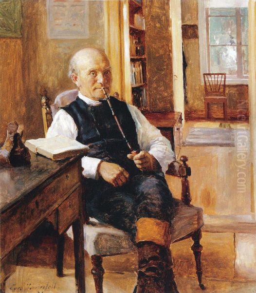 Portrait of reverend H. G. Th. Brofeldt - view 1