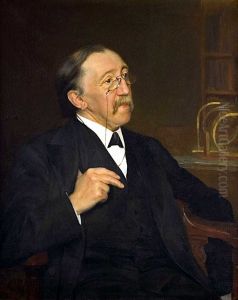 Hendricus Gerardus van de Sande Bakhuyzen (1838-1872), Dutch astronomer by Pieter De Josselin De Jong