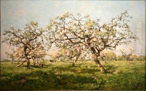 Verger au printemps by Isidore Verheyden