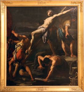 The Raising of the Cross by Alessandro Tiarini