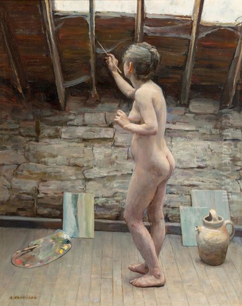 Model Painting - view 1