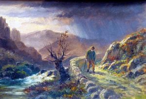 The Lonely Road by Alexander Mann