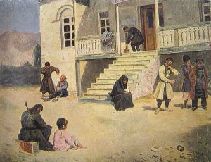 At the Village Chancellery by Alexander Mrevlishvili