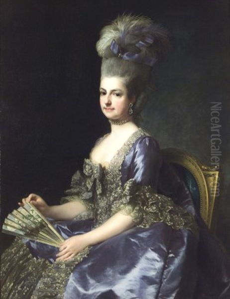 Portrait of Archduchess Marie-Christine - view 1