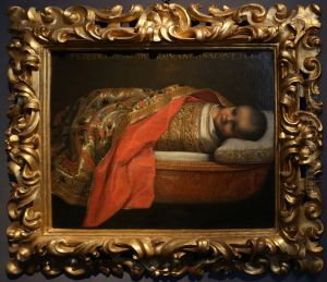 ritratto di federico ubaldo della rovere in culla by Alessandro Vitali