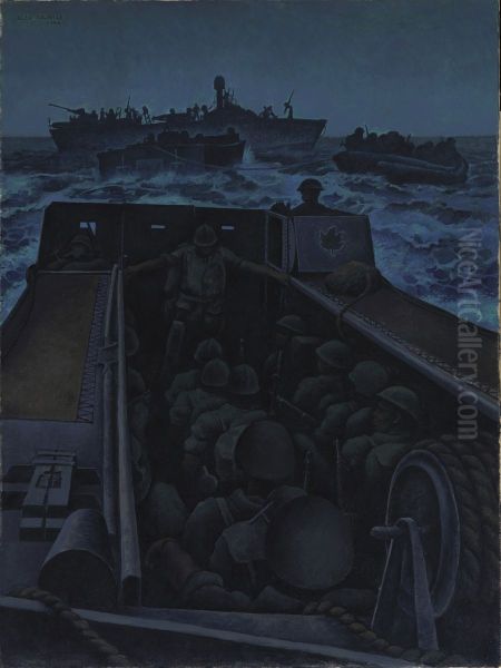 Landing Craft Assault Off Southern France - view 1