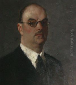 Ritratto di Michele Biancale by Alessio Issupoff