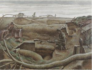 Nijmegen Salient, December, 1944 by Alex Colville