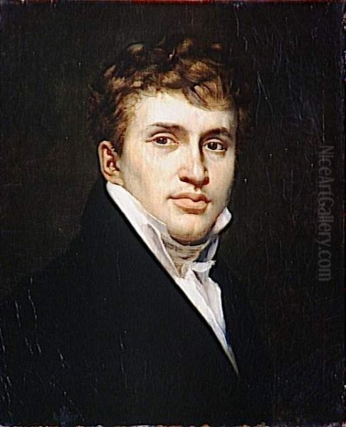 Alexandre Abel de Pujol(1785-1861), French painter. Self-portrait. - view 1