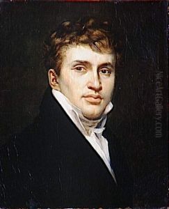 Alexandre Abel de Pujol(1785-1861), French painter. Self-portrait.