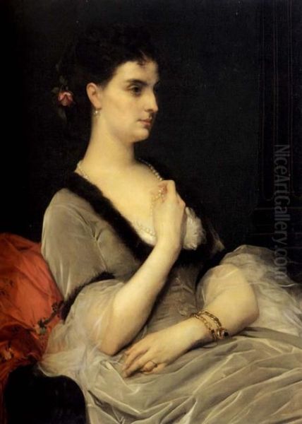 Portrait Of Countess E A Vorontsova Dashkova - view 1