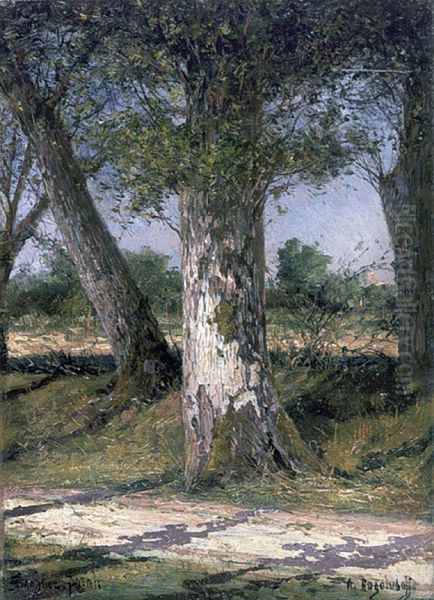 Oak Trees, Pornic - view 1