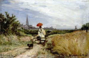 Path in the Outskirts of Nantes by Alexey Bogolyubov