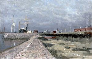 Sea Canal in St. Petersburg by Alexey Bogolyubov