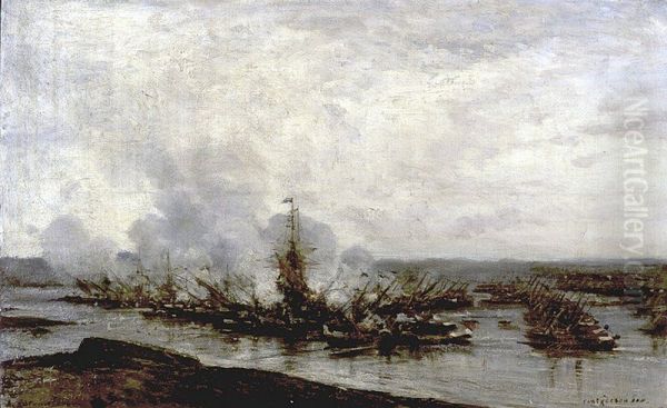 The Battle of Gangut (2) - view 1