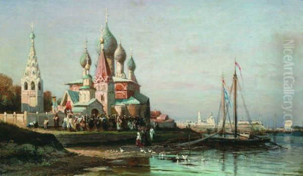 The Procession in Yaroslavl - view 1