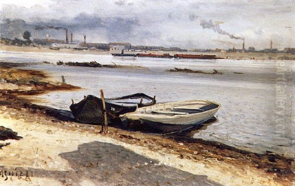 The Seine at Asnieres - view 1