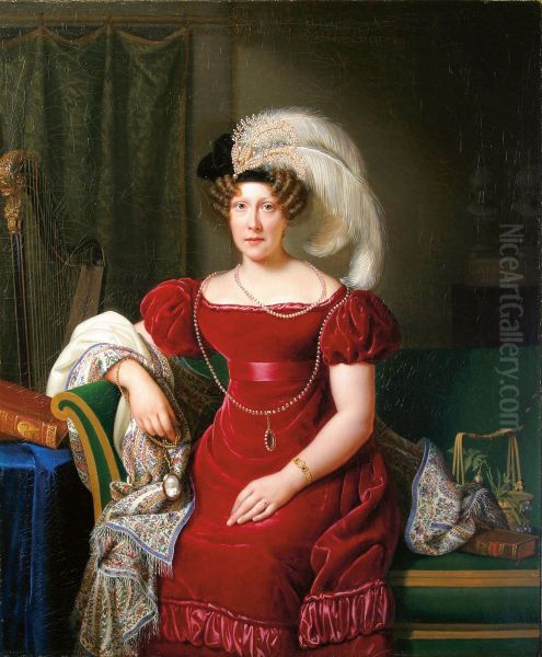 Portrait of Lucretia Johanna van Winter - view 1